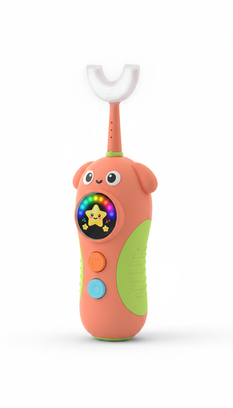 Kids U-shaped sonic toothbrush