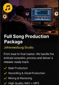 Full song production package in Johannesburg