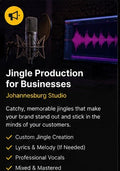 Business jingle production service in Johannesburg