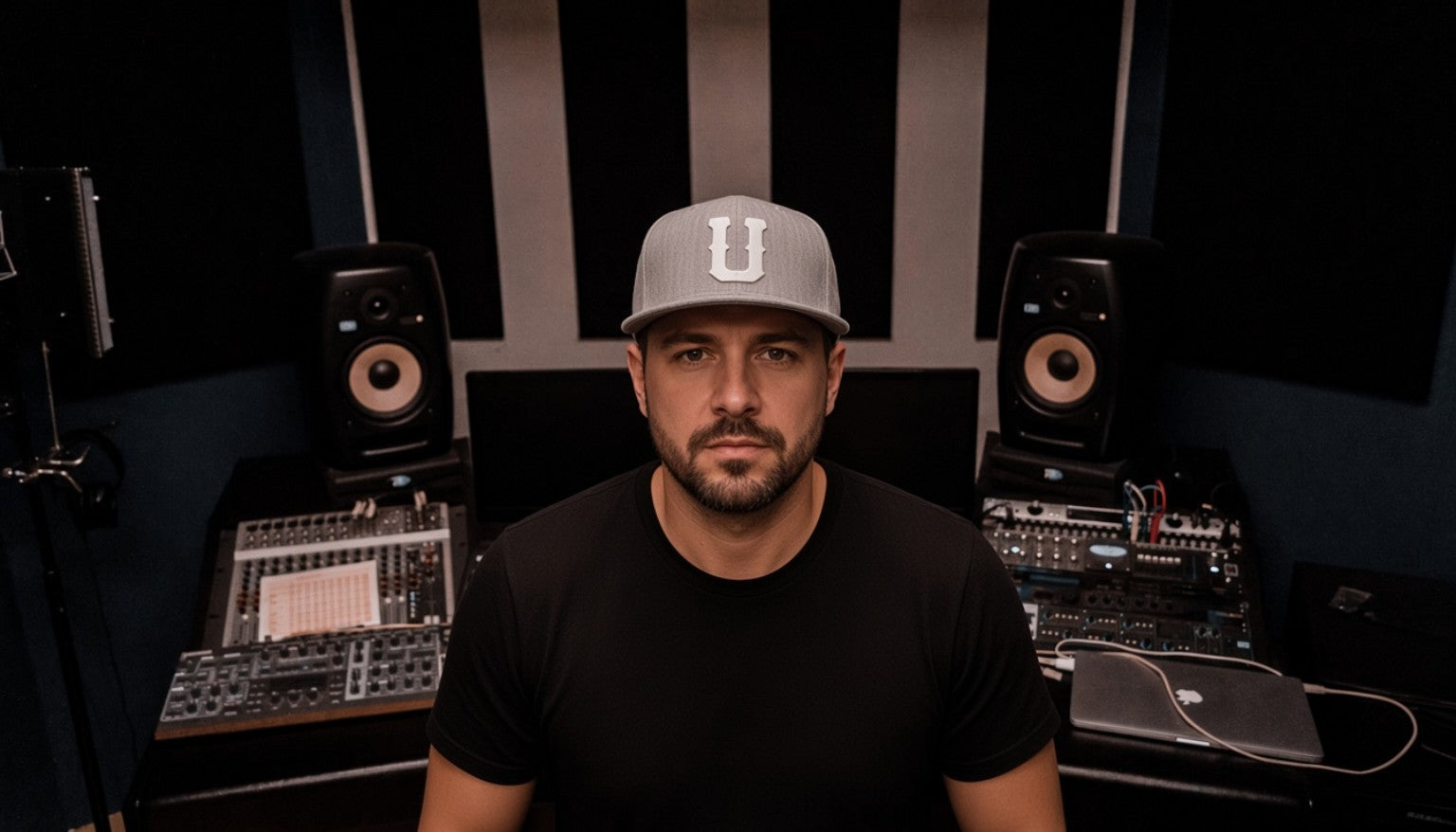 Music producer in professional Johannesburg studio
