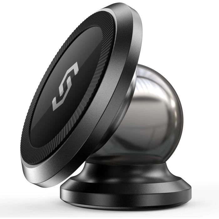 Magnetic car phone holder