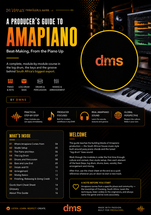 Amapiano Producer Guide — Premium Edition | DMNS