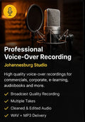 Professional voice-over recording service in Johannesburg